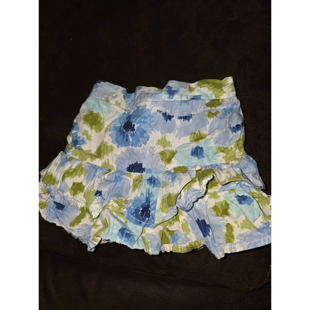 Gymboree‎ Malibu cowgirl floral top size 4 skort size 3